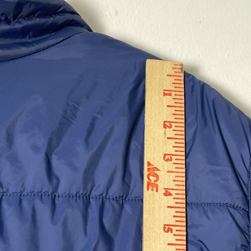 Swiss Tech Puffer Vest Men 3XL Blue Full Zip Sleeveless Padded Outdoorsy Winter - Picture 5 of 7